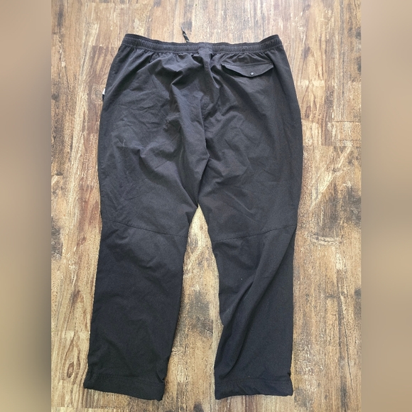 L L Bean Mens XXL Hiking Rain Resistant Pants Black - Picture 4 of 4